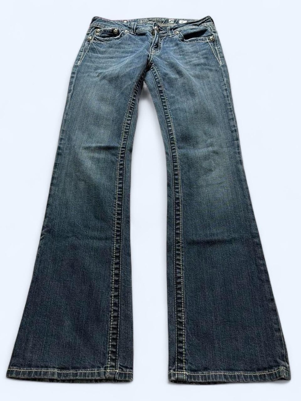 Miss Me Dark Blue Flare Jeans